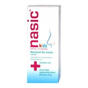 Nasic Kids, (0,05mg+5mg)/dawkę, aerozol do nosa, roztwór, 10 ml