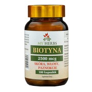 My Herbs Biotyna 2500 mcg, kapsułki, 100 szt. https://azcdn.doz.pl/image/d/product/5f99f286-scale-180x180.png