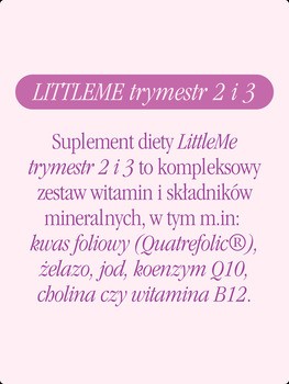 Health Labs Care, LittleMe  trymestr 2 i 3, kapsułki, 90 szt. Day + 60 szt. Night