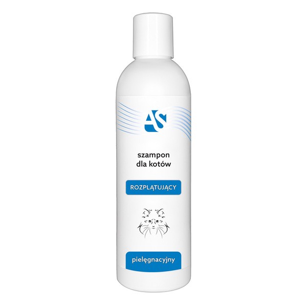 AS AS Szampon pielęgnacyjny rozplątujący dla kotów, 250 ml