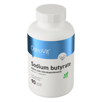 OstroVit Sodium Butyrate Maślan sodu mikrokapsułkowany, kapsułki, 90 szt.