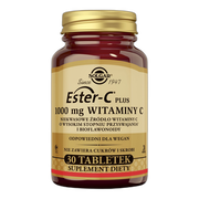 Solgar Ester-C Plus 1000 mg Witaminy C, tabletki, 30 szt.