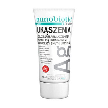 Nanobiotic Med Silver Ukąszenia, żel łagodzący, 40 ml
