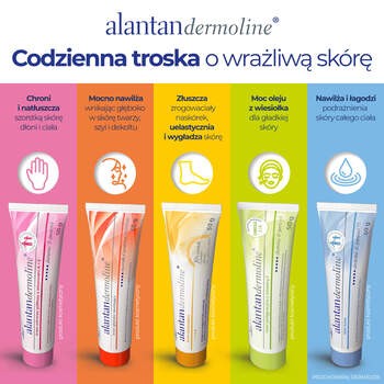 Alantandermoline, krem ochronny półtłusty z witaminami A+E, 50 g