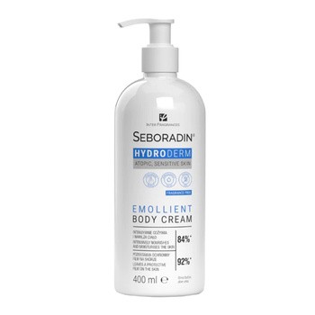 Seboradin Hydroderm, emolientowy krem do ciała, 400 ml