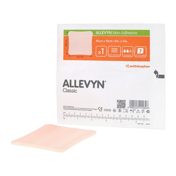 Allevyn Non-Adhesive, opatrunek poliuretanowy, 10 x 10 cm, 1 szt.