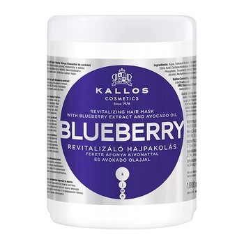 Kallos Kjmn, Maska rewitalizująca Blueberry, 1000 ml