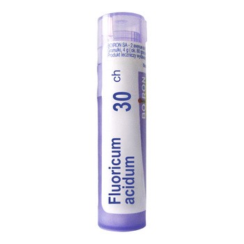 Boiron Fluoricum acidum, 30 CH, granulki, 4 g