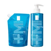 Zestaw La Roche-Posay Effaclar Foaming Gel, żel oczyszczający dla skóry skłonnej do trądziku, 400 ml + opakowanie uzupełniające refill, 400 ml https://azcdn.doz.pl/image/d/product/68c14627-scale-180x180.png