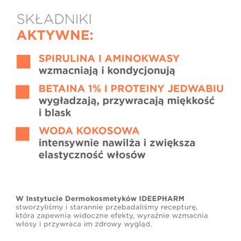 Idee Derm, szampon odbudowujący do włosów wysokoporowatych, 300 ml