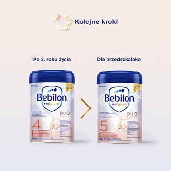 Zestaw 2x Bebilon PROfutura DUOBIOTIK 3, formuła na bazie mleka po 1. roku życia, 800 g