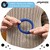 Jellystone Designs, silikonowa bransoletka Organic Bangle, granatowa, 1 szt.