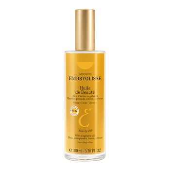 Embryolisse Beauty Oil, olejek do twarzy, ciała i włosów, 100 ml