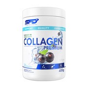 SFD Collagen Premium, proszek, smak czarna porzeczka, 400 g
