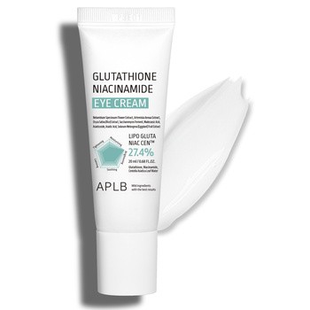 APLB Glutathione Niacinamide Eye Cream, krem pod oczy z glutationem i niacynamidem, 20 ml