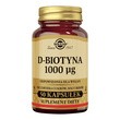 Solgar D-Biotyna 1000 µg, kapsułki, 50 szt.