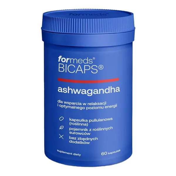 Ashwagandha 283 mg 60 kapsułek [Formeds Bicaps] - Formeds Bicaps