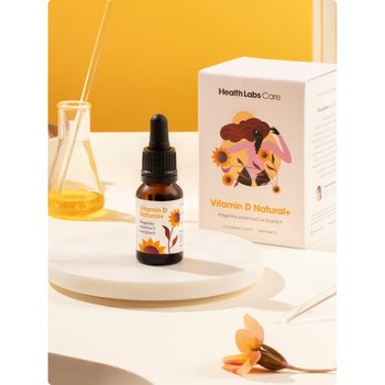 Health Labs Vitamin D Natural+, krople, 10 ml