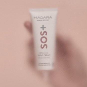 Madara SOS+ Sensitive Night Cream, krem na noc do skóry wrażliwej, 70 ml