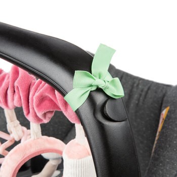 Canpol Babies, zawieszka do wózka/fotelika PASTEL FRIENDS, rózowy, 1 szt.