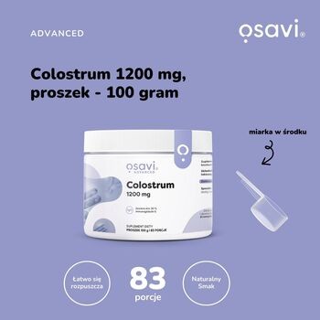Osavi, Colostrum 1200 mg, proszek, 100 g