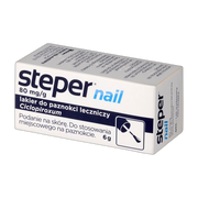 Steper nail, 80 mg/g, lakier do paznokci leczniczy, 6 g