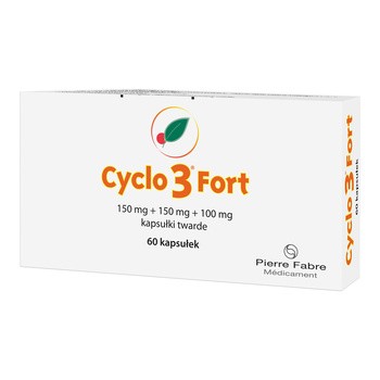 Cyclo 3 Fort, kapsułki twarde, 60 szt.