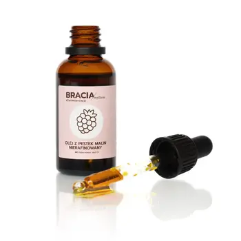 Bracia Mydlarze, olej z pestek malin nierafinowany, 30 ml