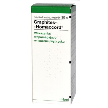 Heel-Graphites - Homaccord, krople, 30 ml