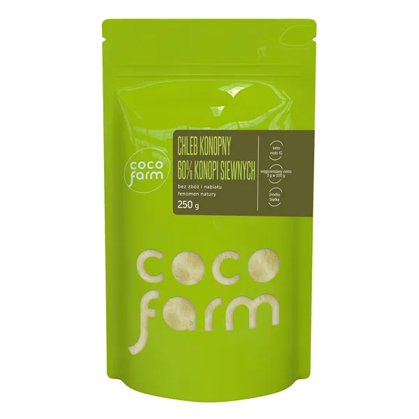 Chleb konopny 250g [COCO FARM] - COCO FARM