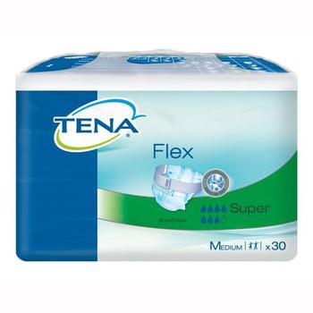 TENA Flex Super Medium, pieluchomajtki, 30 szt.