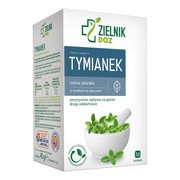 ZIELNIK DOZ, Tymianek, zioła do zaparzania, 1,5 g x 30 szt. https://azcdn.doz.pl/image/d/product/f222920d-scale-180x180.png