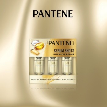 Zestaw, Pantene, Pro-V Intensive Repair, Szampon, 325 ml + Odżywka, 160 ml + Olejek, 100 ml + Serum w ampułkach, 10 x 3 x 15 ml