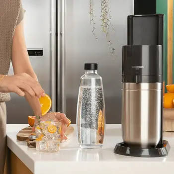 SodaStream, Saturator Duo, czarny, 60L