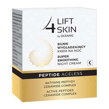 Lift4Skin Peptide Ageless, silnie wygładzający krem na noc, 50 ml