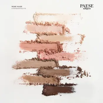 Paese Selfglow, paleta cieni Rose Nude, 12 g