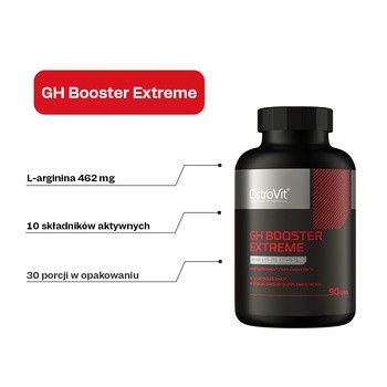 OstroVit GH Booster Extreme, kapsułki, 90 szt.