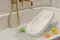 Momini BathBuddy, składana podpórka do kąpieli dla niemowląt, beige, 1 szt.