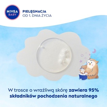 Nivea Baby, żel 2w1 do mycia ciała i włosów na dobranoc, 200 ml