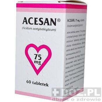 Acesan, tabletki, 75 mg, 60 szt.