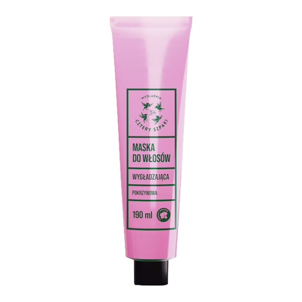 Cztery Szpaki Mydlarnia 4 Szpaki, wygładzająca maska do włosów, pokrzywowa, 190 ml