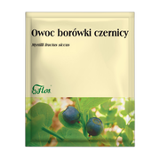 Owoc borówki czernicy, zioło pojedyncze, 25 g (Flos)