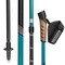 Spokey Peak Nordic Walking, Teleskopowe kije, niebieski, 2 szt.