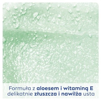 Nivea Caring Scrub, peeling do ust, Aloe Vera+Vit.E, 4,8g