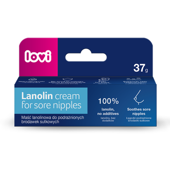 Lovi, maść lanolinowa do pielęgnacji brodawek sutkowych, 37 g