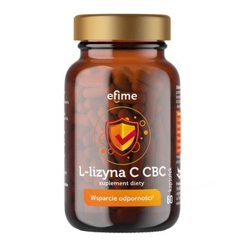 Efime L-Lizyna C CBC, kapsułki, 60 szt.