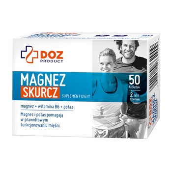 DOZ PRODUCT Magnez Skurcz, tabletki, 50 szt.