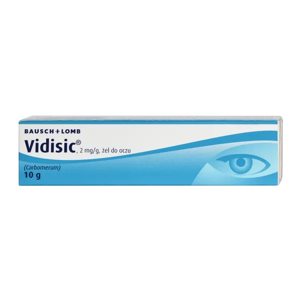 Vidisic żel do oczu 2 mg/g 10 g [DR MANN PHARMA]