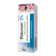 Polcrom 2%, (2,8 mg/dawkę), aerozol do nosa, 15 ml