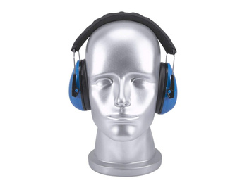 Haspro Kids Earmuffs, nauszniki ochronne dla dzieci i młodzieży, niebieskie, 1 szt.